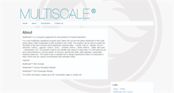 Desktop Screenshot of multiscale.no
